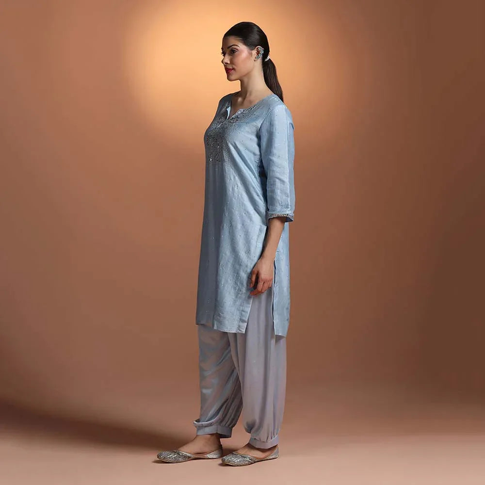 Blue Mukesh Kurti