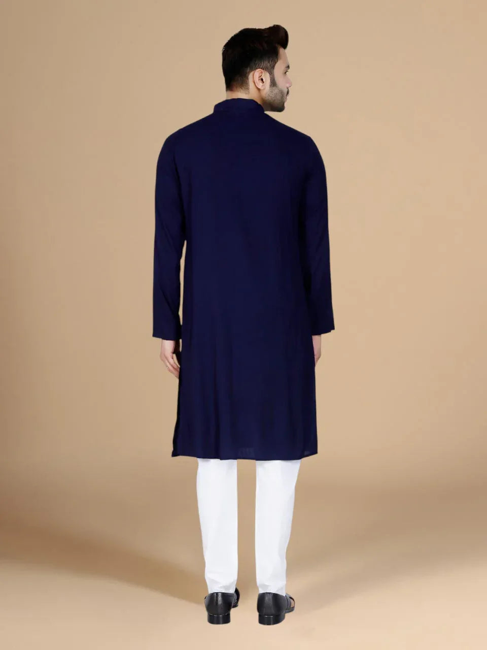 Classic Blue Men's Kurta