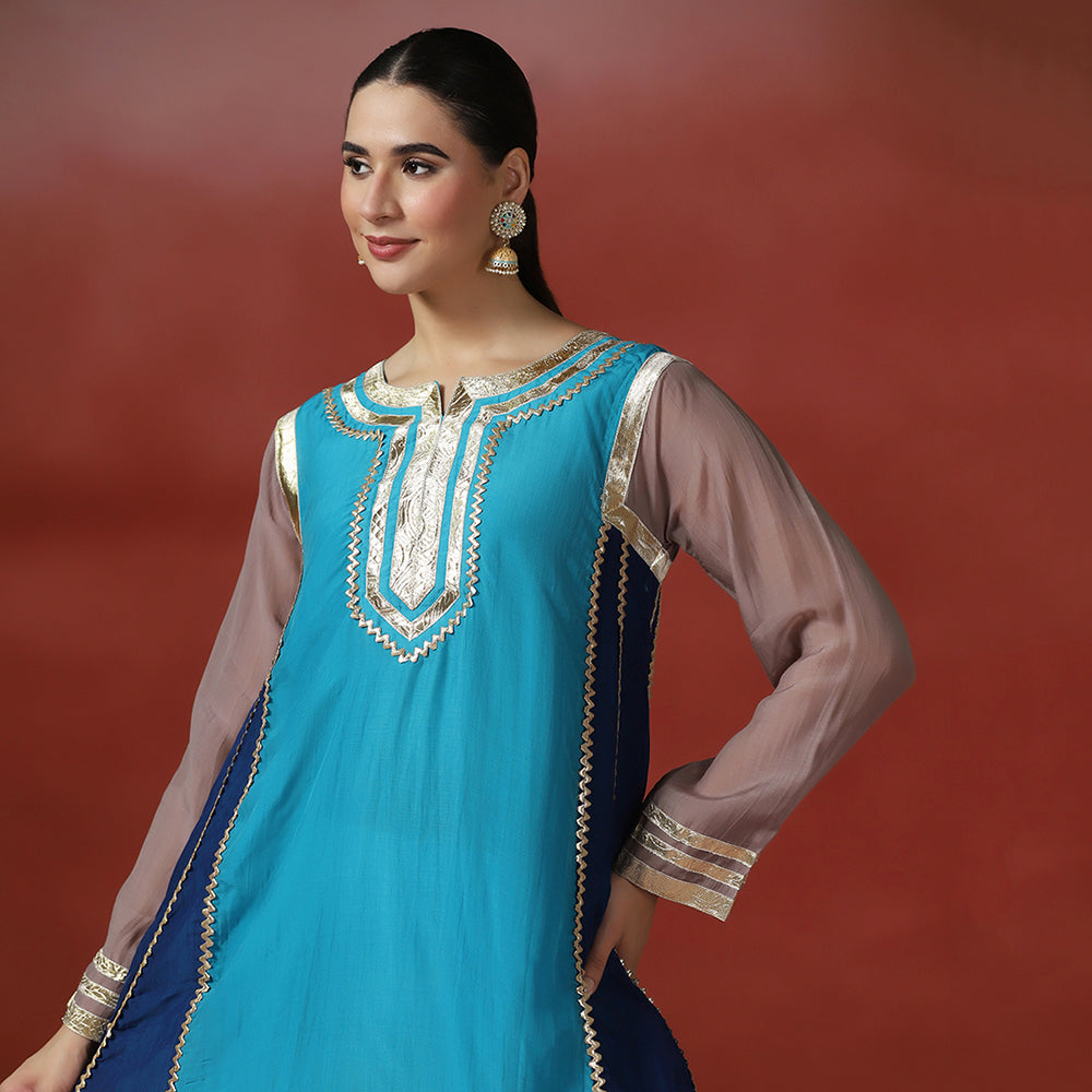 Multi Color Kurta Set