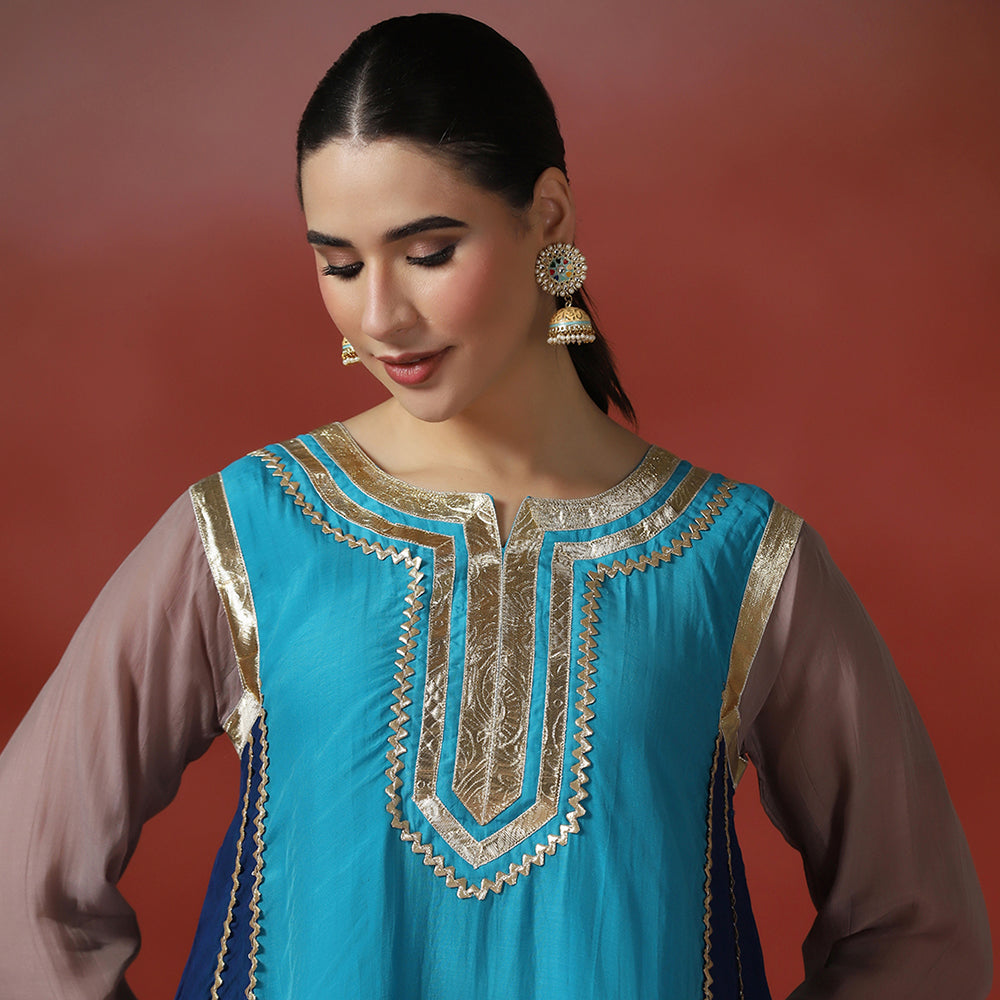 Multi Color Kurta Set