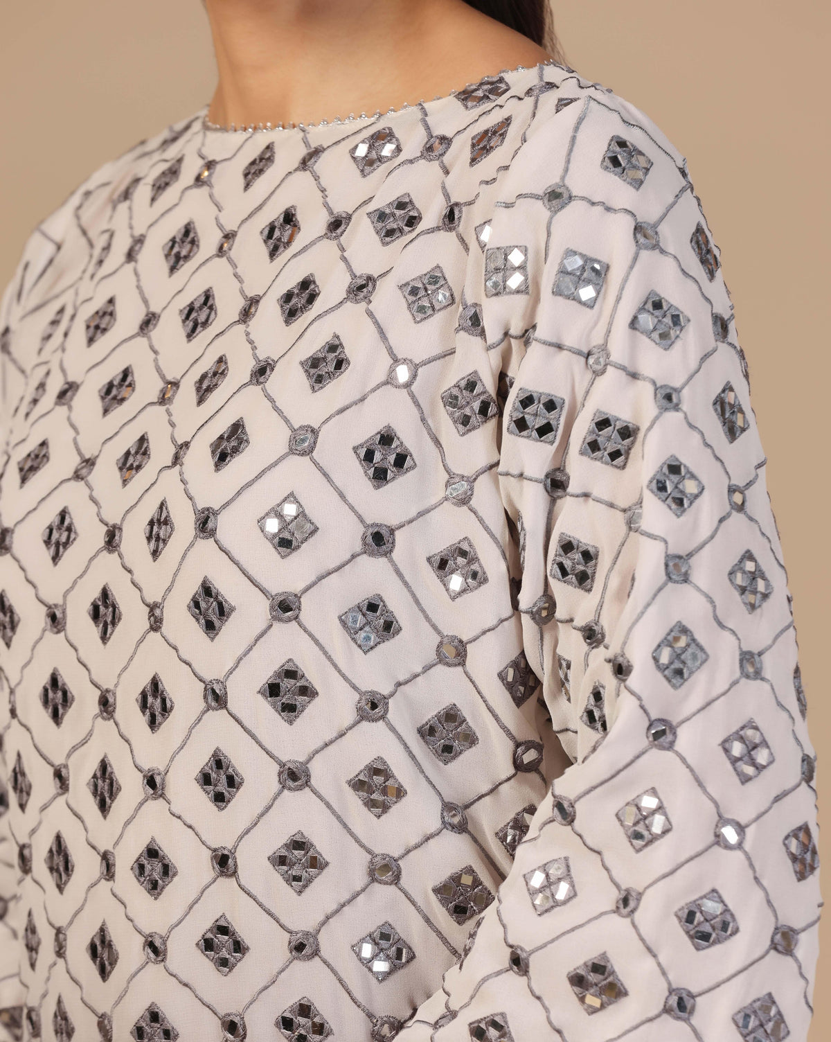 Ombre Mirror Kurti
