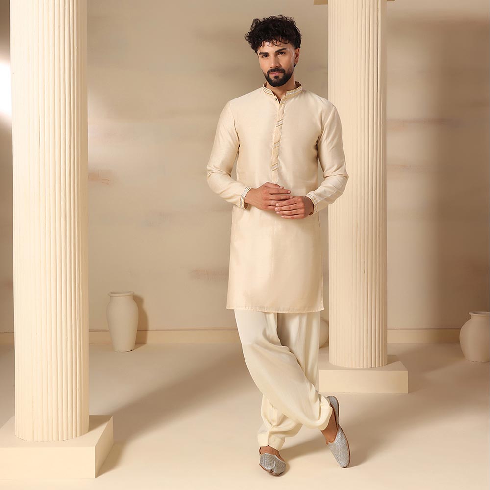 Mens short kurta set