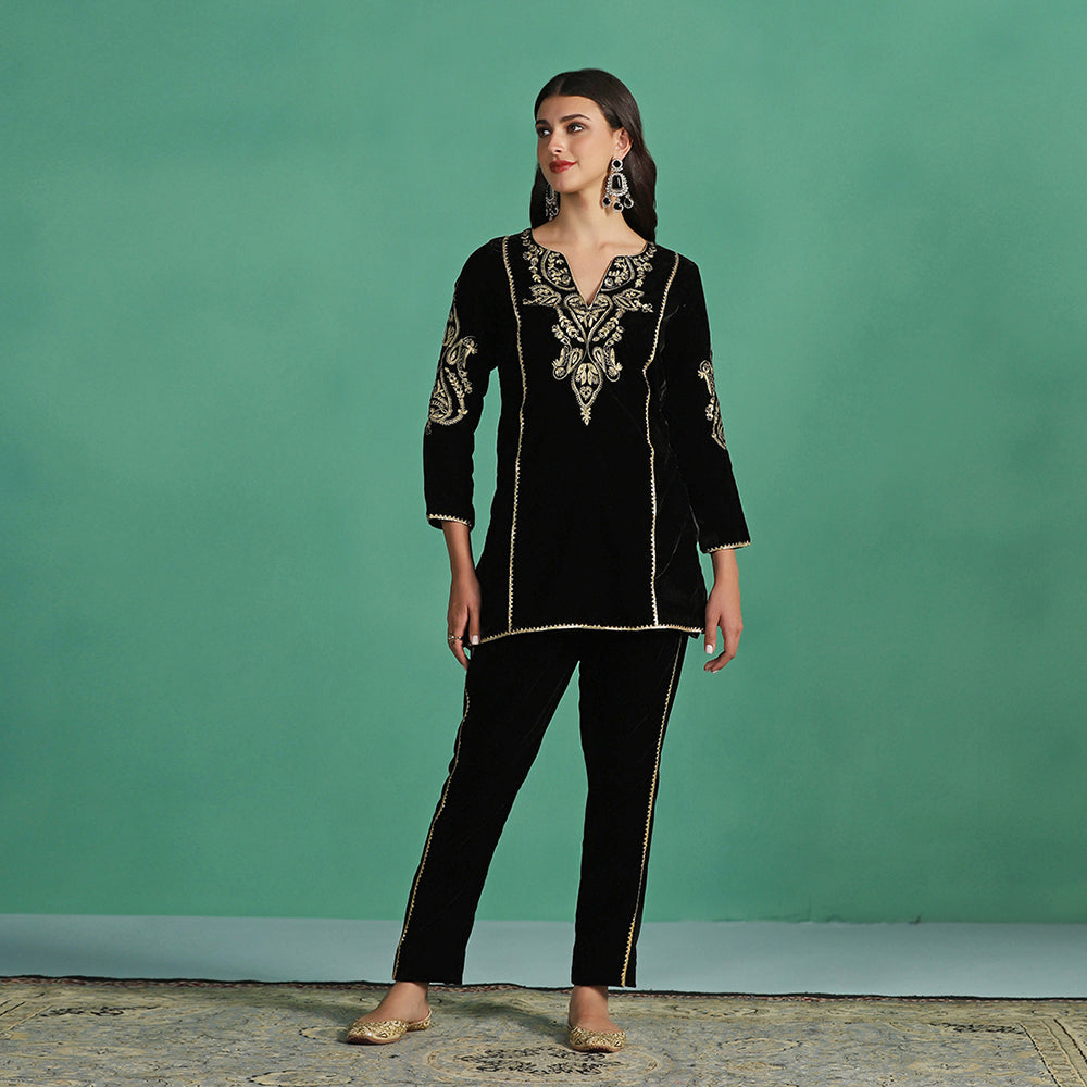 Black Velvet CO-ORD Set