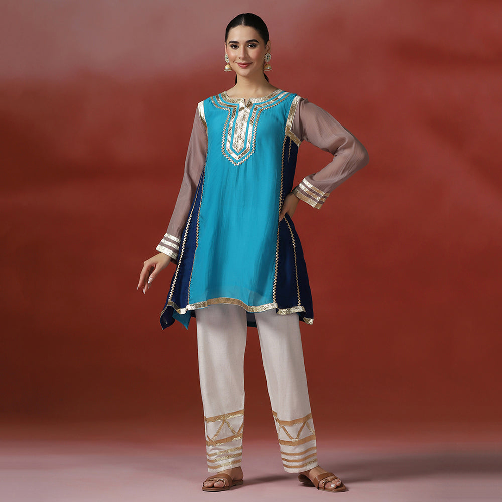 Multi Color Kurta Set