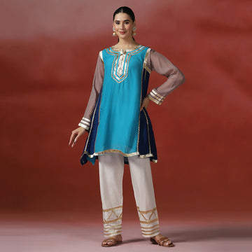 Multi Color Kurta Set