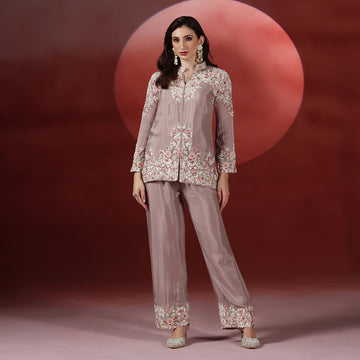 Crepe Embroidered CO-ORD Set
