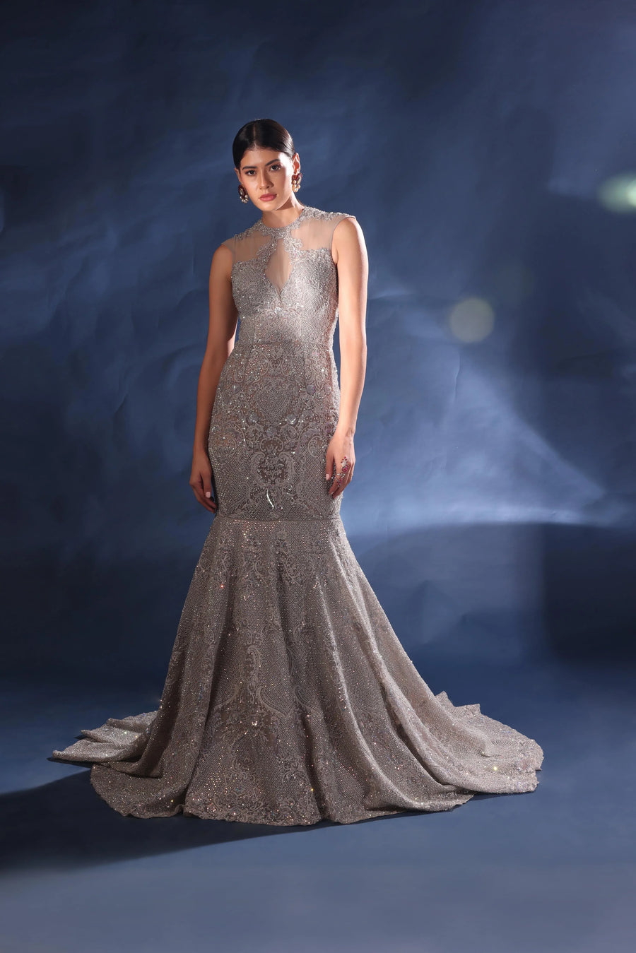 Silver Aura Gown