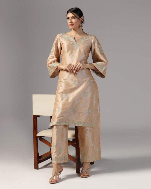 Gold Embroidred Co-ord