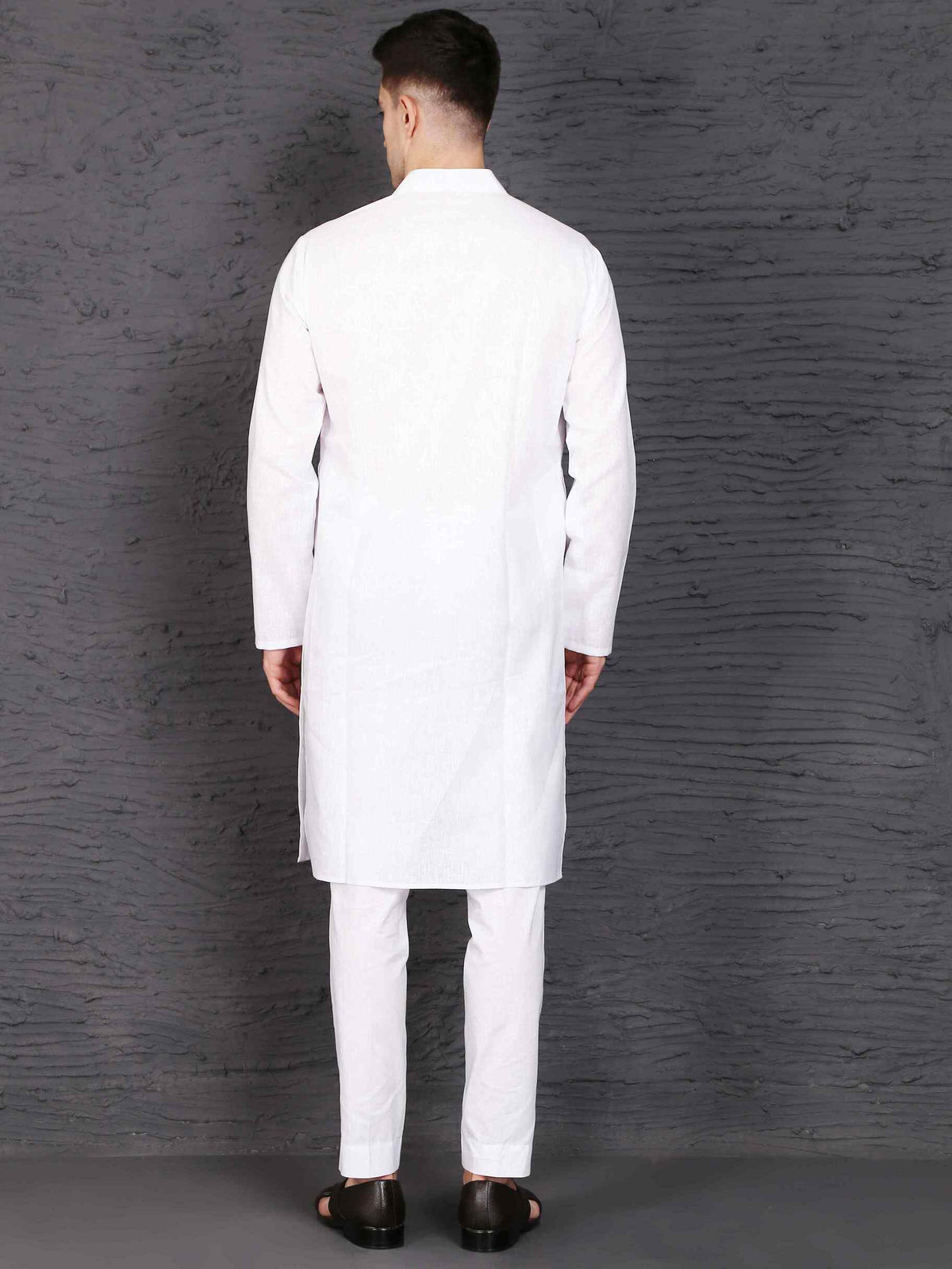 Classic Pink Cotton Kurta Set