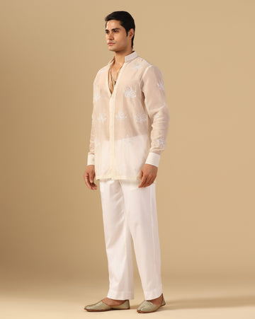 Men's shirt kurta with pants