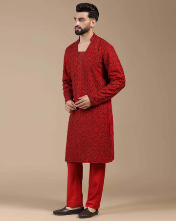 Designer hand work kurta