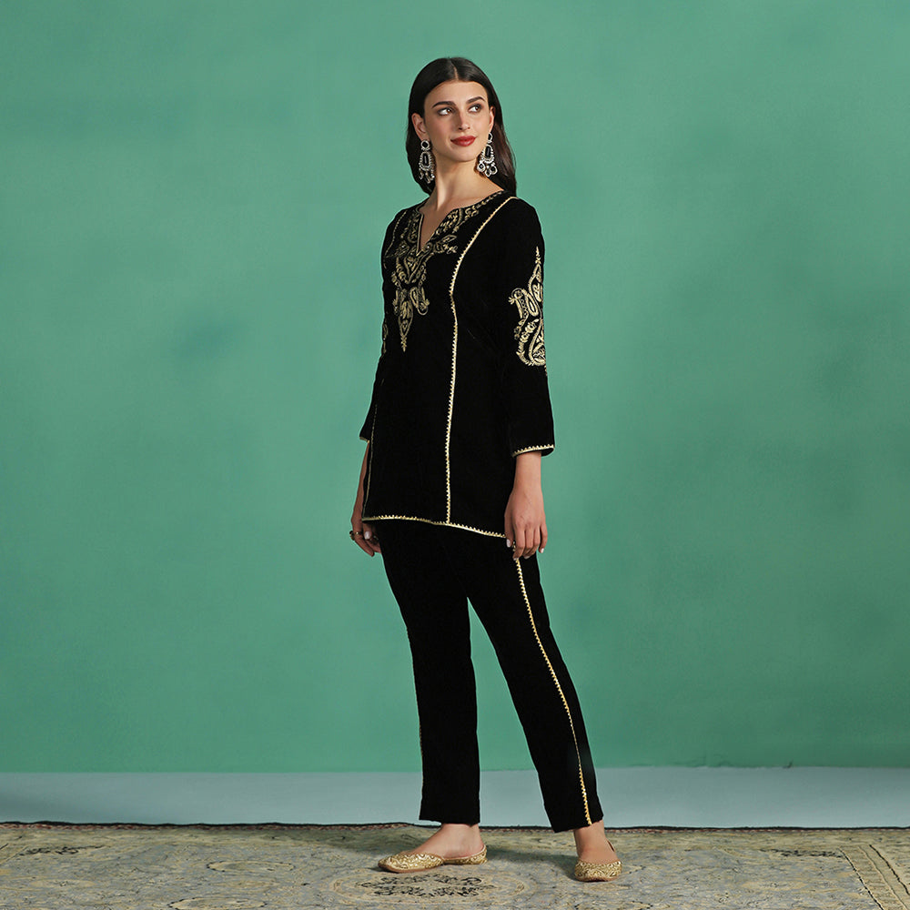 Black Velvet CO-ORD Set