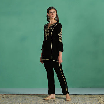 Black Velvet CO-ORD Set