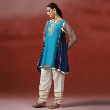 Multi Color Kurta Set