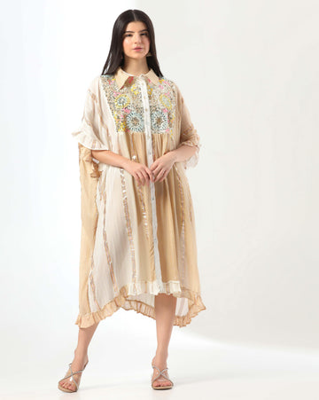 Lurex cotton kurti