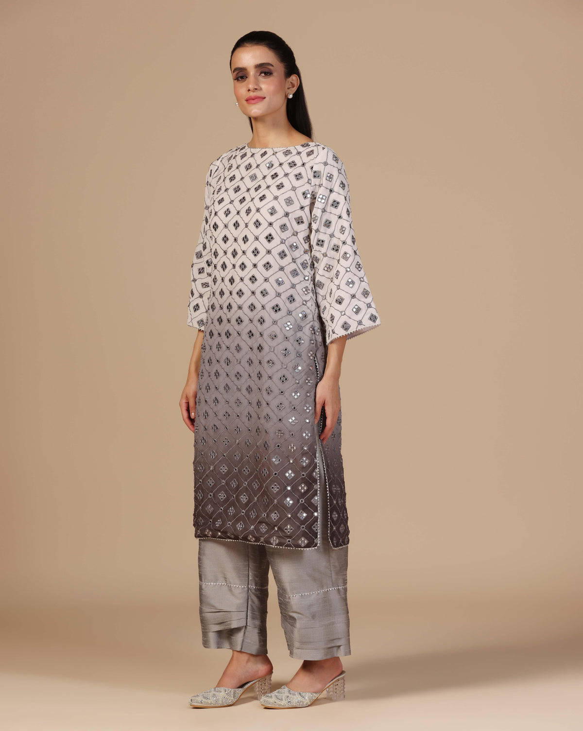 Ombre Mirror Kurti