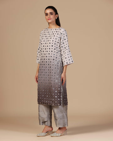 Ombre Mirror Kurti