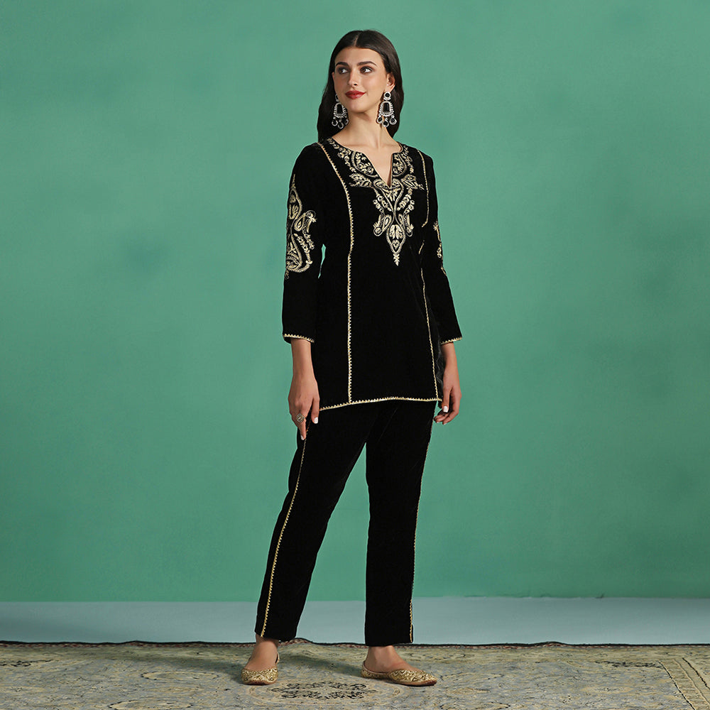 Black Velvet CO-ORD Set