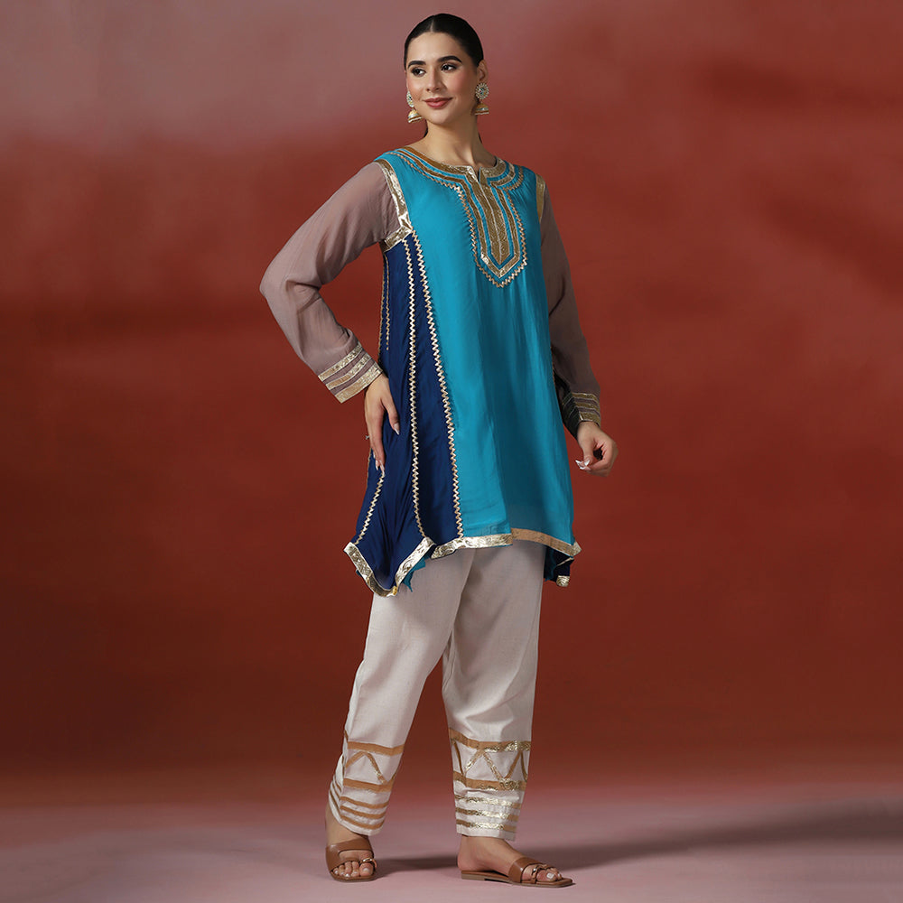 Multi Color Kurta Set