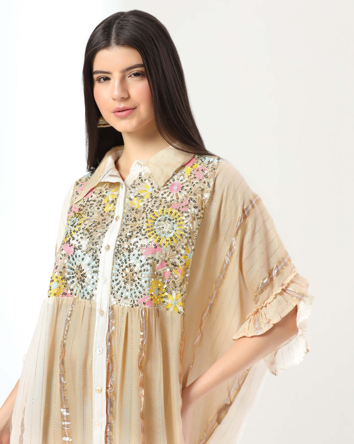 Lurex Cotton Kurti