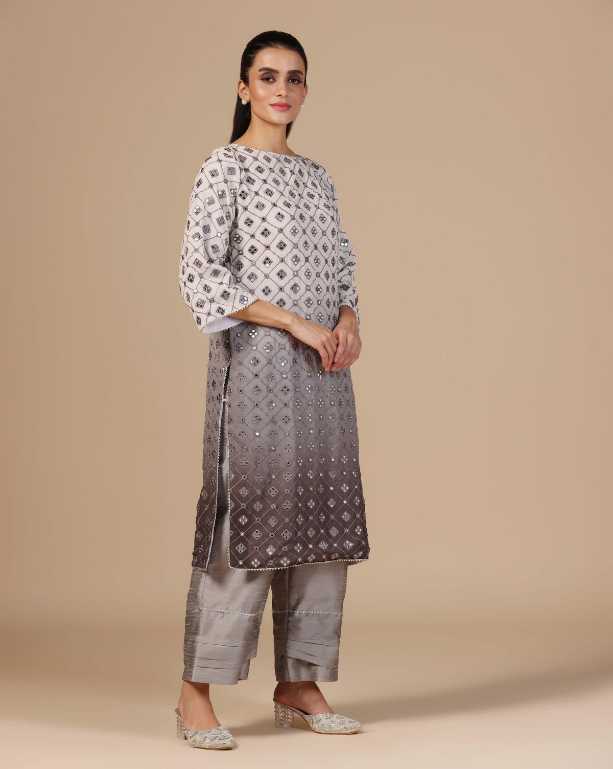 Ombre Mirror Kurti