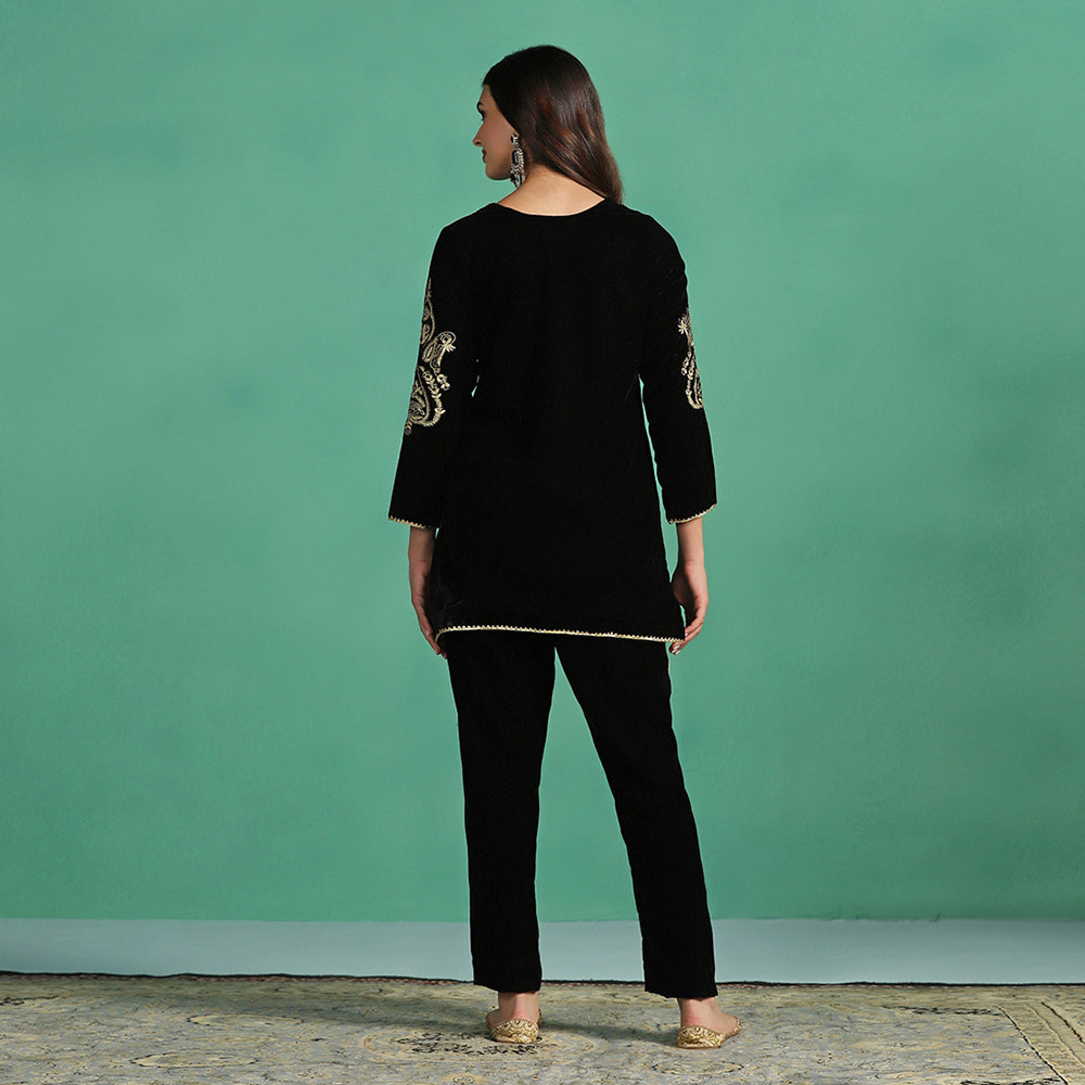 Black Velvet CO-ORD Set