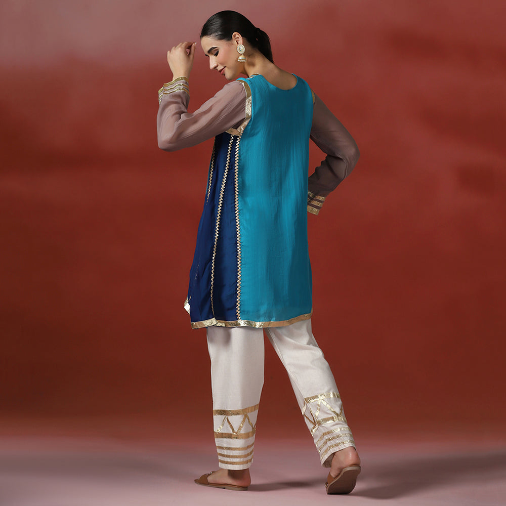 Multi Color Kurta Set