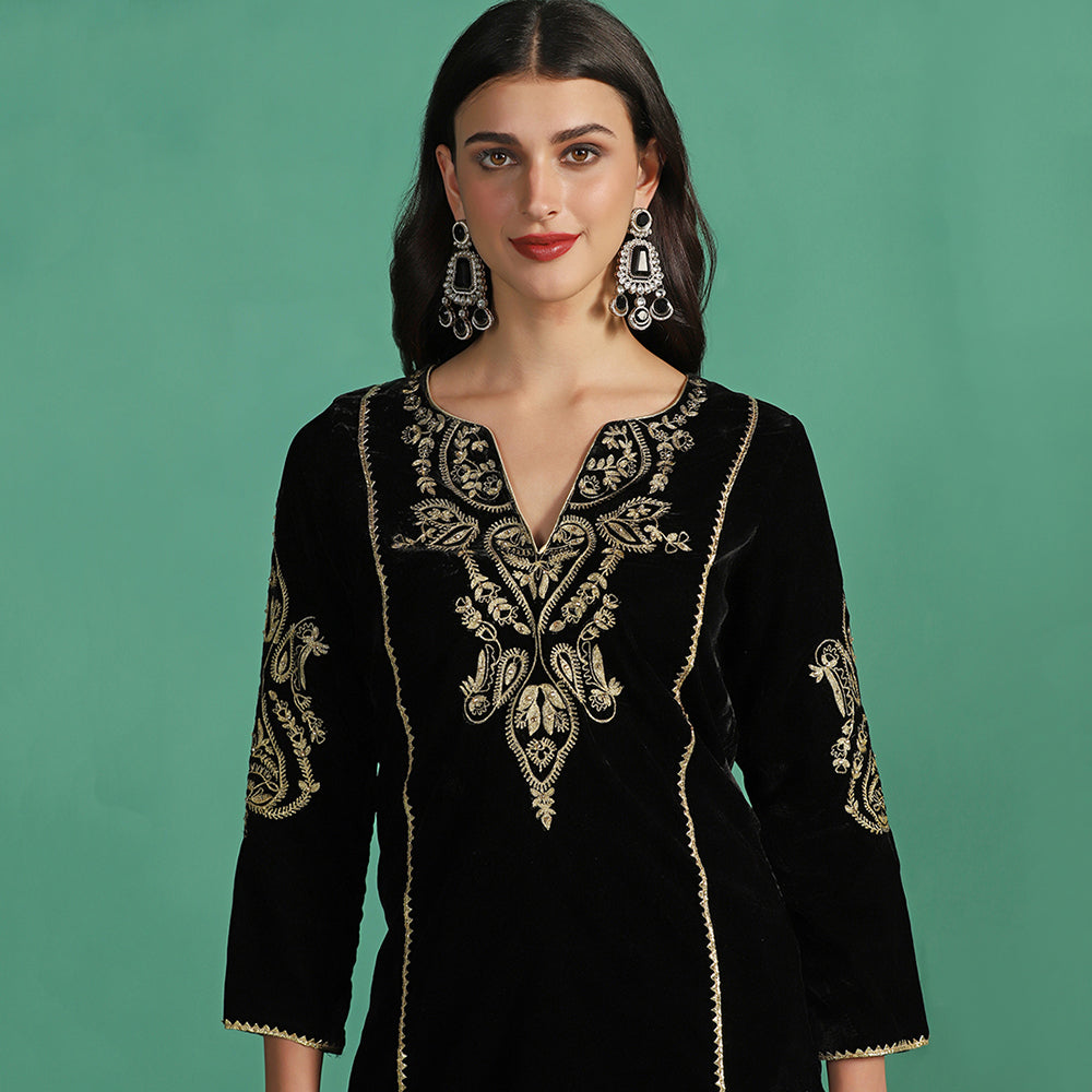 Black Velvet CO-ORD Set