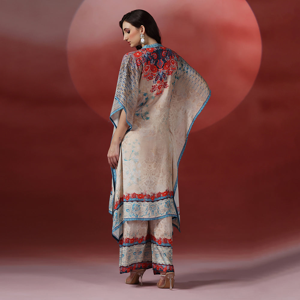 Printed Kaftan Set
