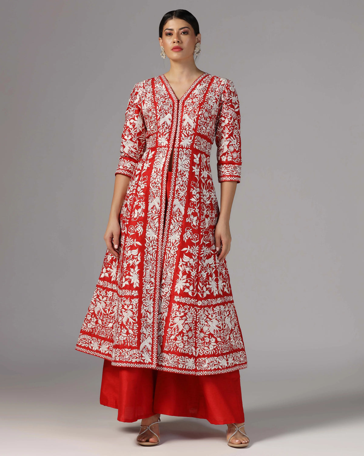 Jacket With Palazzo Set