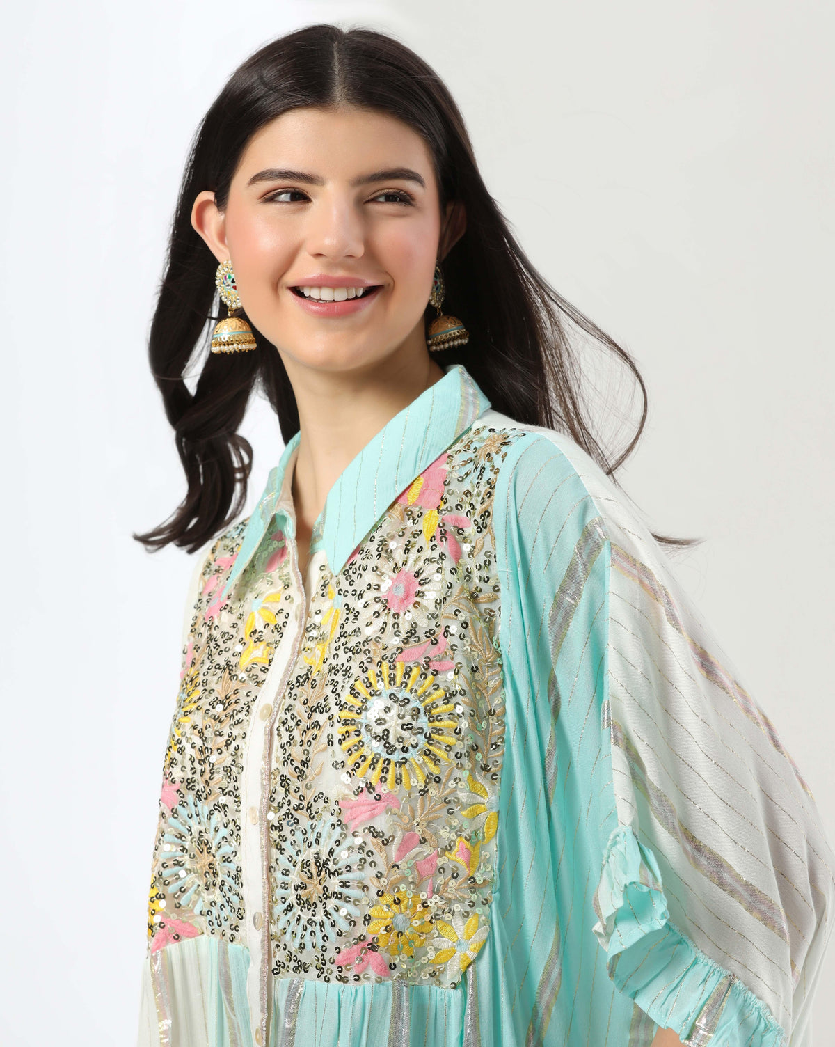 Lurex Cotton Kurti