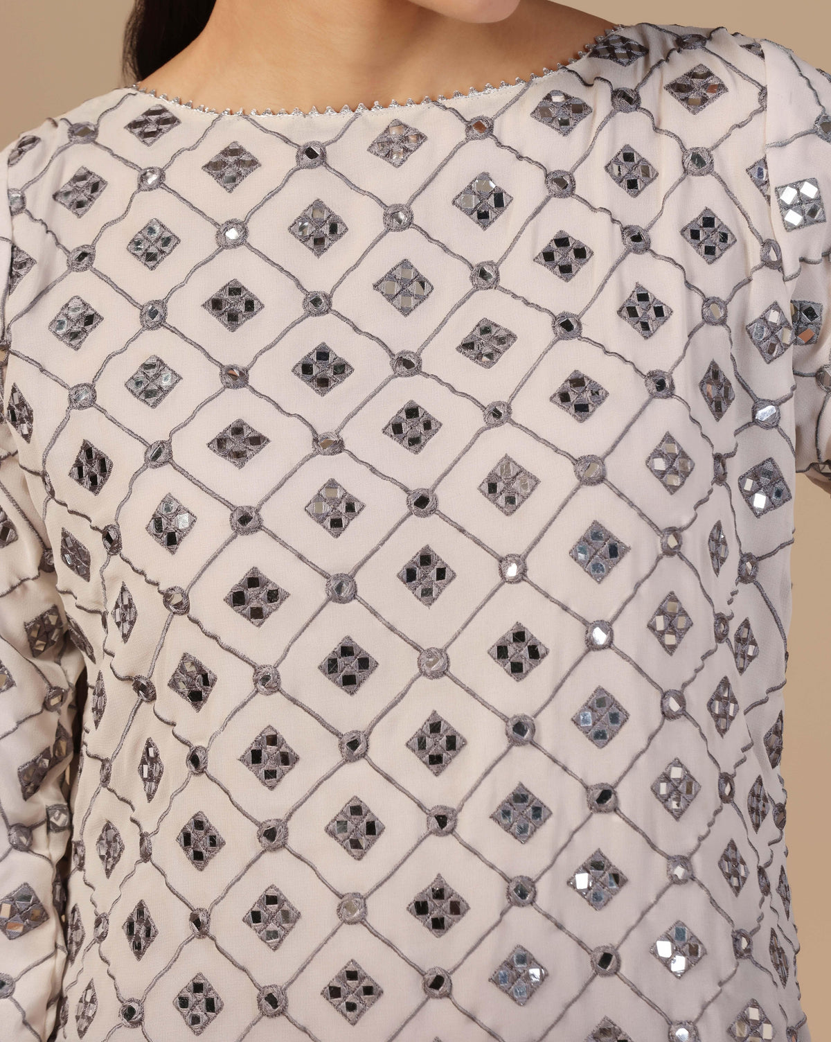 Ombre Mirror Kurti