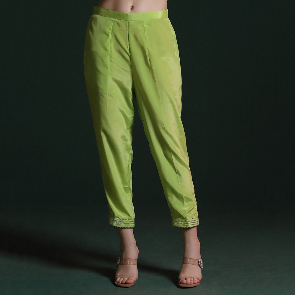Green Crepe Gotta Work Co-ord Set