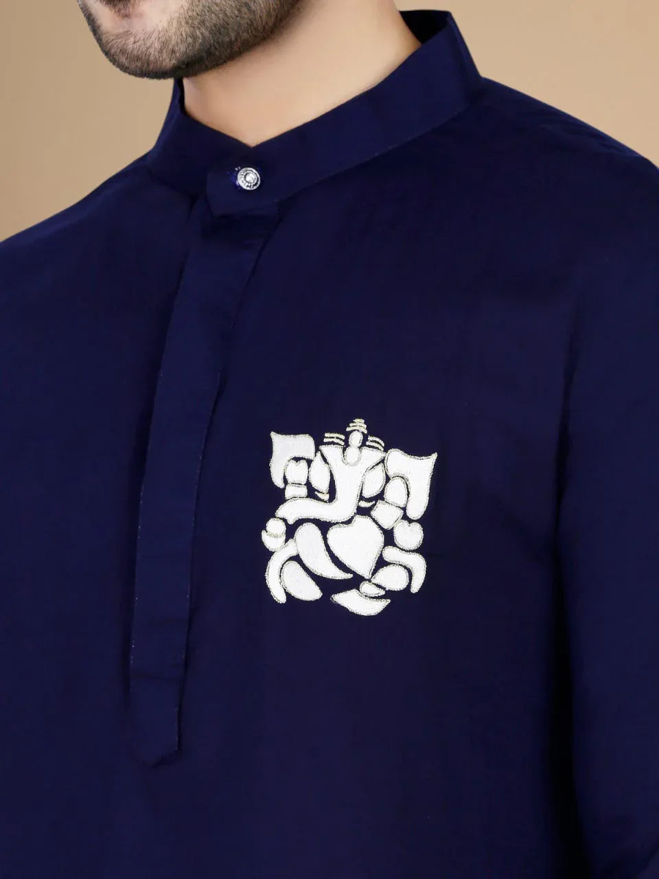 Classic Blue Men's Kurta