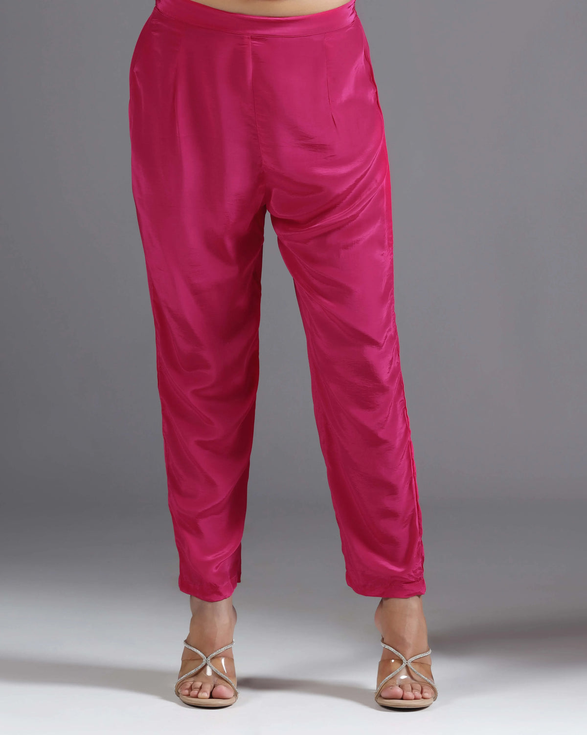 Fuchsia Kaftan Kurti Set