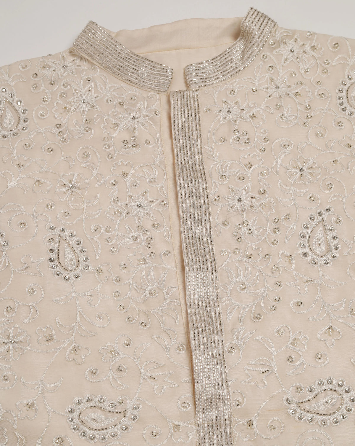 Ivory Chanderi Men's Kurta