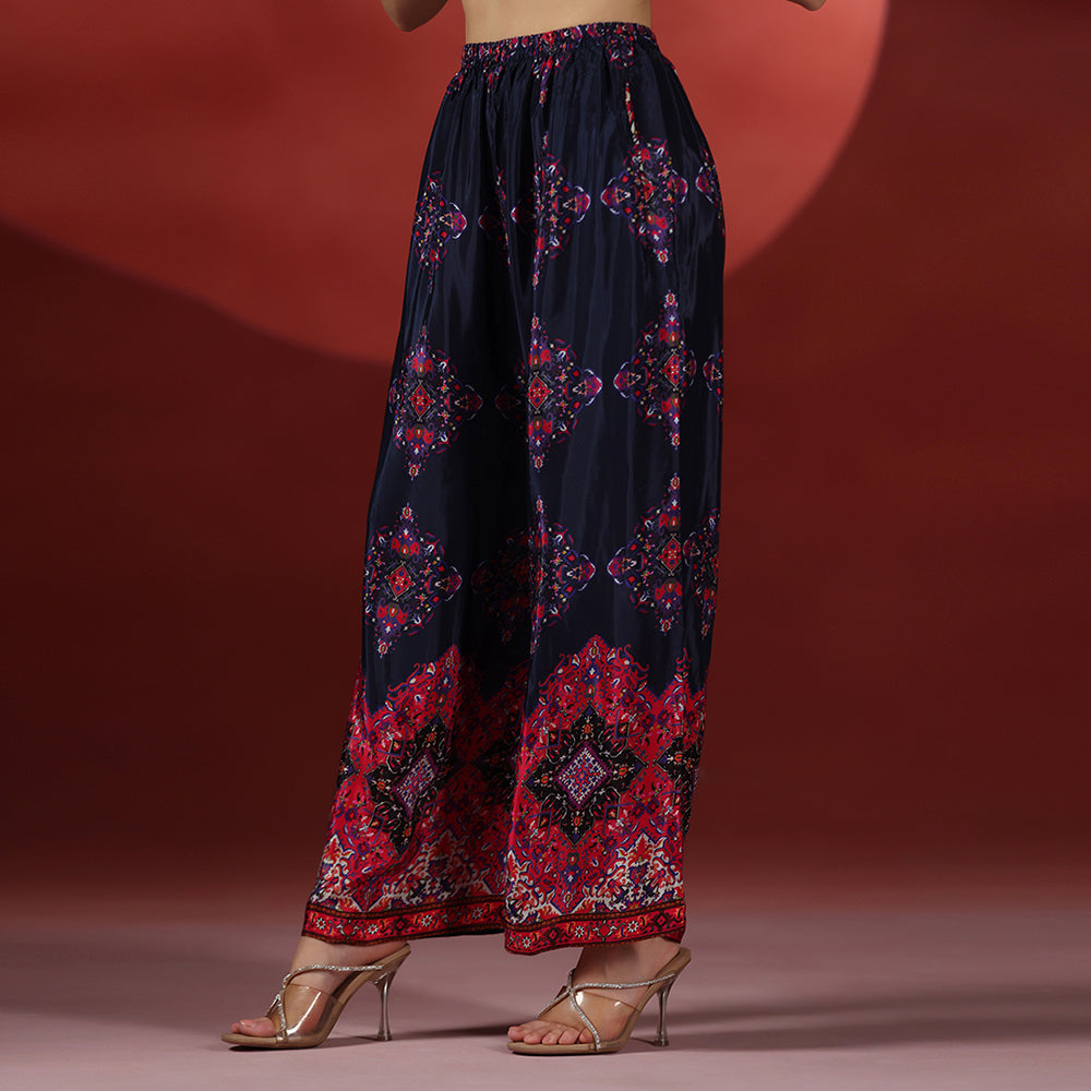 Printed Crepe Co-ord Set