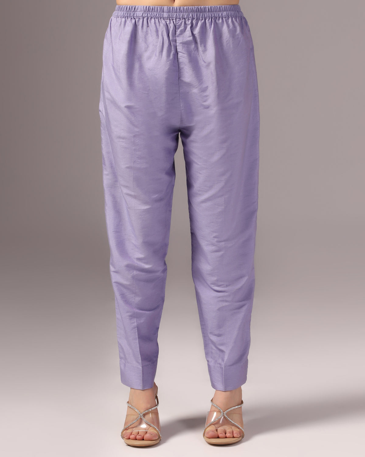 Embroidered Chanderi Kurta Pant Set