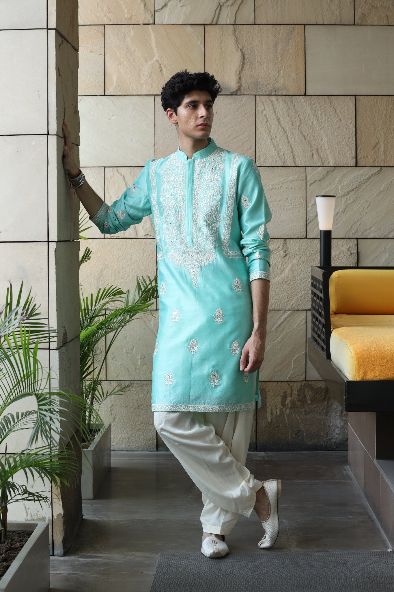 RRMKS041 men's kurta set - image 1