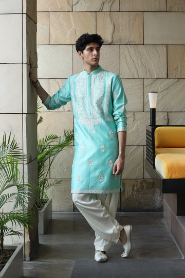 RRMKS041 men's kurta set - image 1