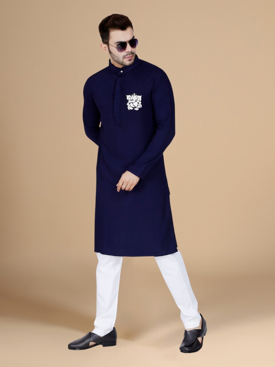 RRMKS087 men's kurta set - image 1