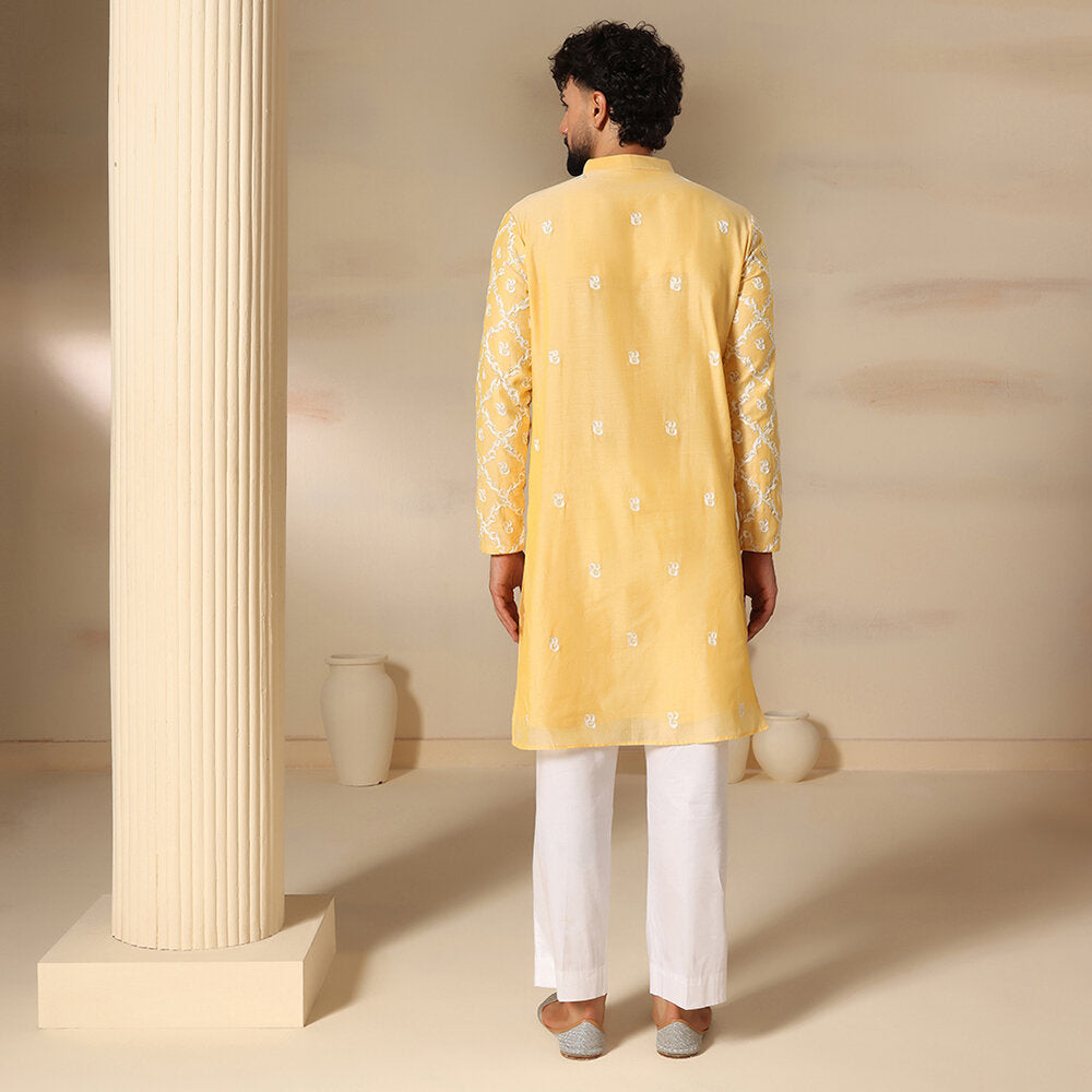RRMKS097 men's kurta set - image 4