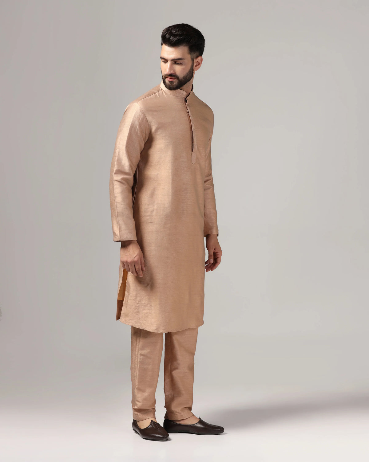 Men's Gold Kurta Set