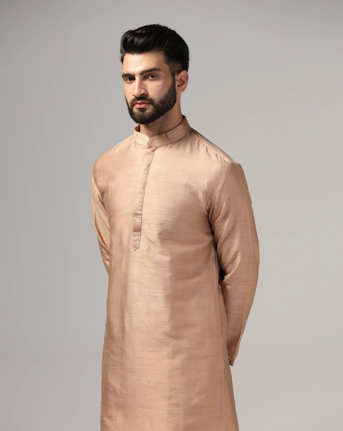 Men's Gold Kurta Set